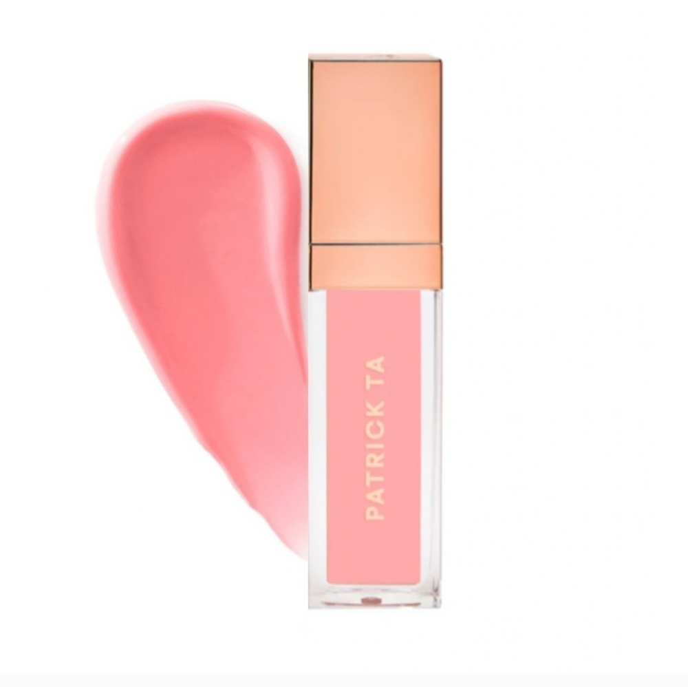 NIB Patrick Ta Major Volume Rich Plumping Lip Gloss - Say Less